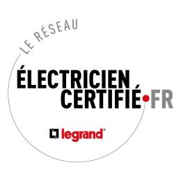 Membre du réseau Électricien Certifié par Legrand